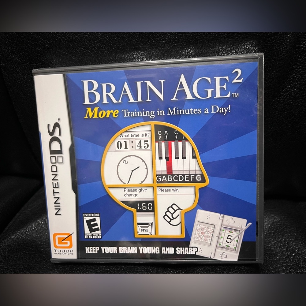 Brain age 2 for Nintendo ds (new)